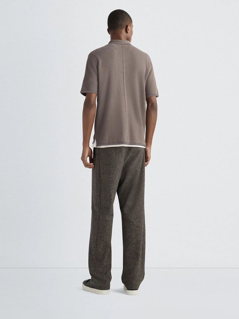 Harvey Knit Polo (Taupe)