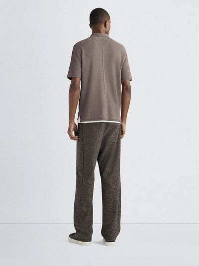 Harvey Knit Polo (Taupe)
