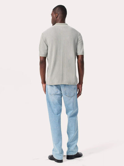 Harvey Knit Polo (Light Grey)