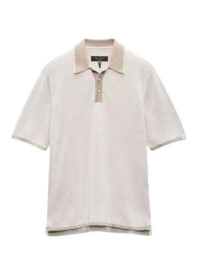 Harvey Knit Polo (Light Beige)