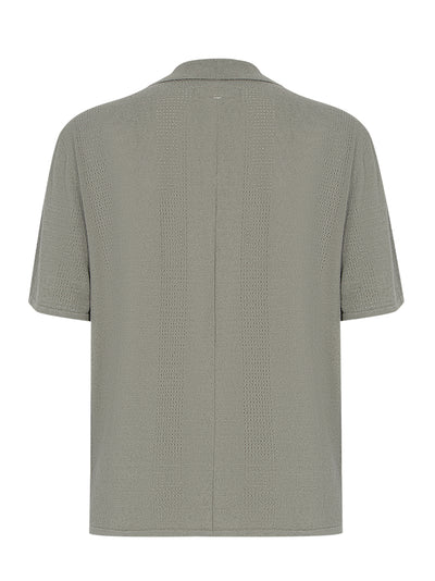 Avery Zuma Knit Shirt (Leaf Grey)