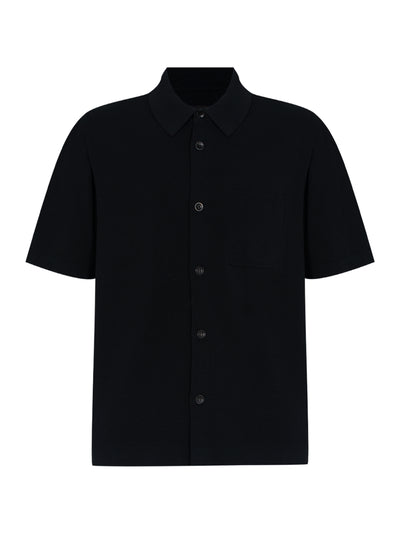 Refined Knit Dalton Shirt Black