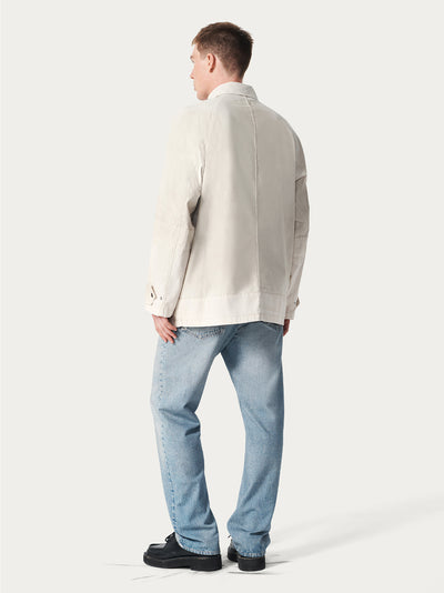Strike Washed Canvas Jacket (Chime Grey)