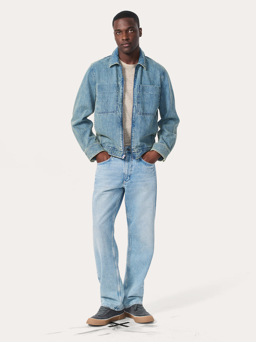 Simon Denim Garage Jacket (Tinted Skylight)