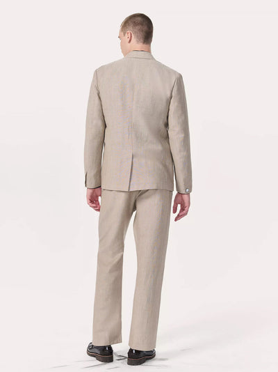 Butler Wool-Blend Blazer (Beige)