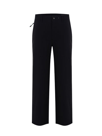 Baggy Nylon Carpenter Pant Black