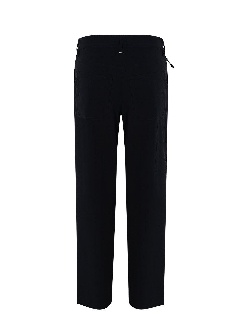 Baggy Nylon Carpenter Pant Black