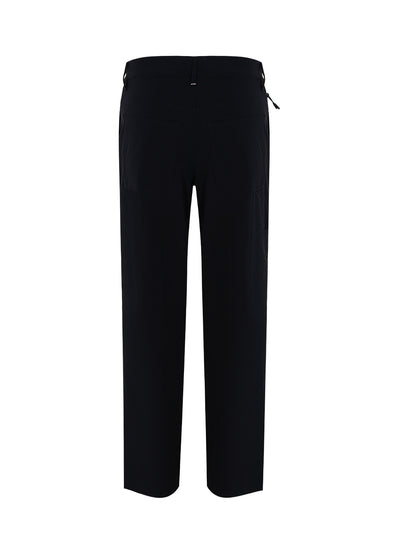 Baggy Nylon Carpenter Pant Black
