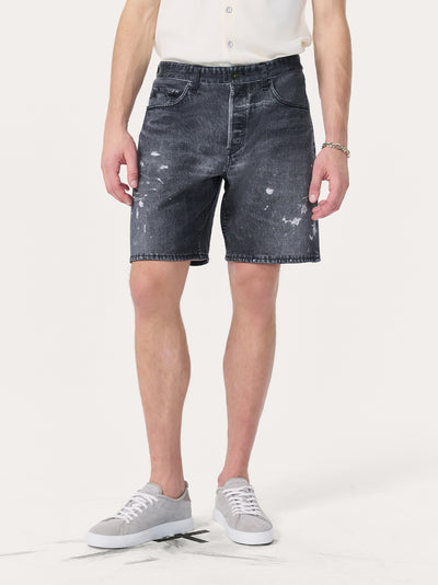 Miramar Fit 4 Shorts Black (Paint Splatter)