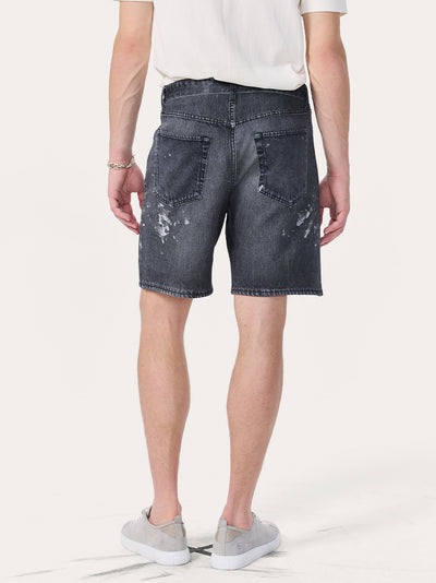 Miramar Fit 4 Shorts Black (Paint Splatter)