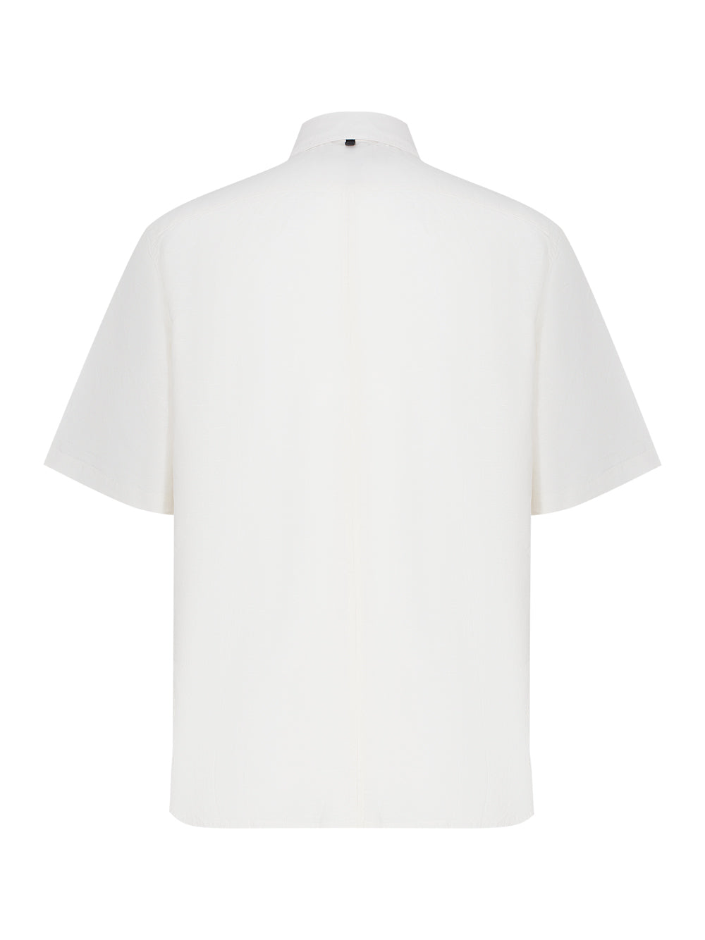 Dalton Linen Short Sleeve Shirt (Chalk)