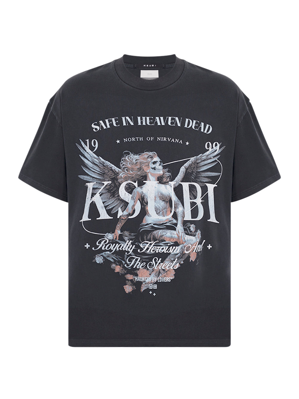 Spirit Ekcess Ss Tee Acid Black Charcoal