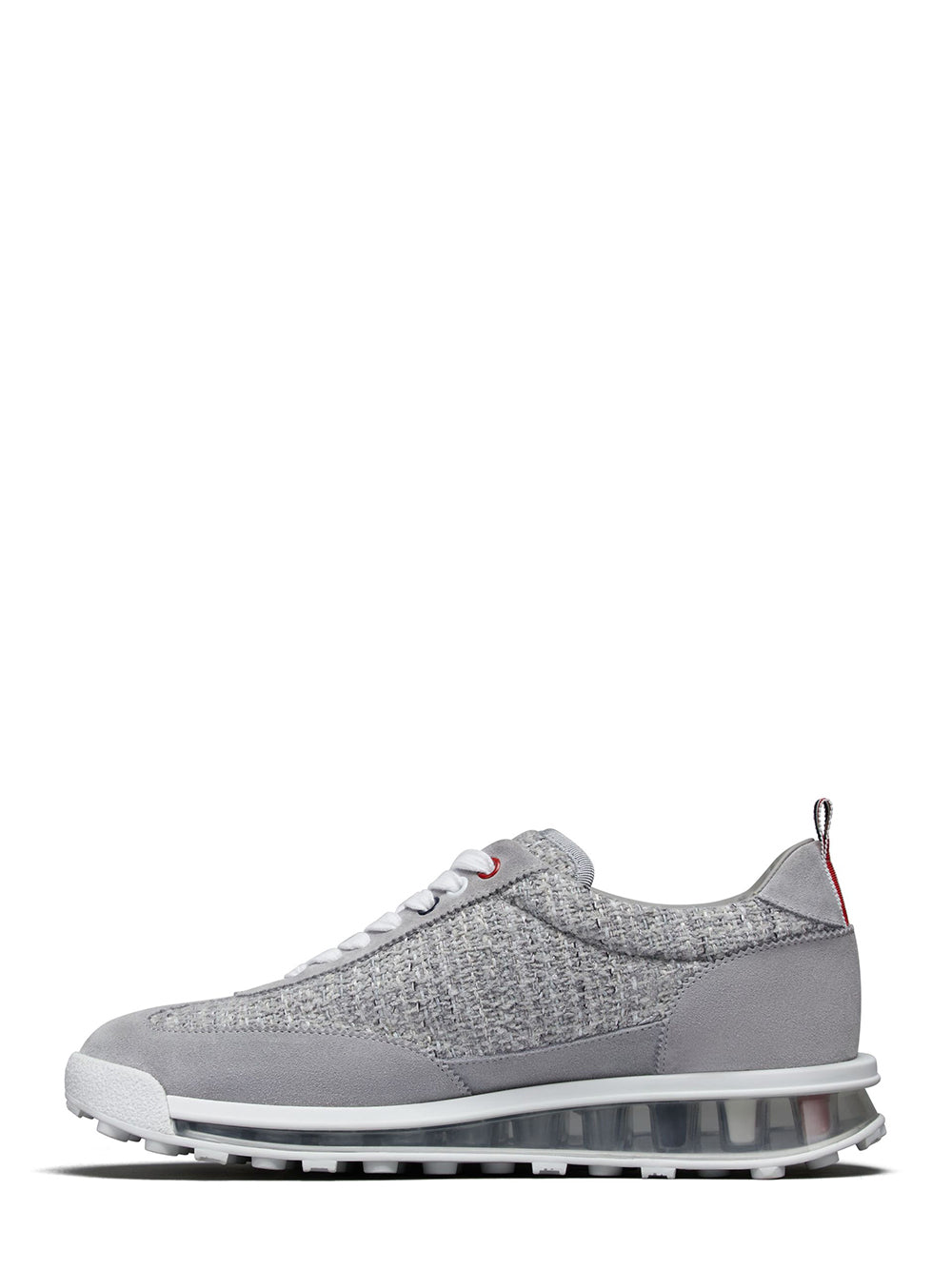 Cotton Tweed Tech Runner (Tonal Grey)