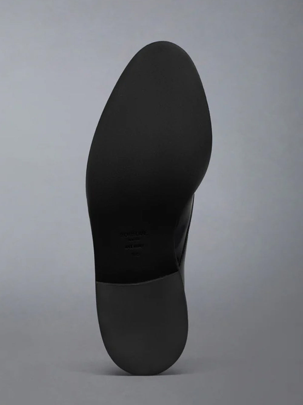 Soft Spazzolato Oxford Double Monkstrap Shoe Black