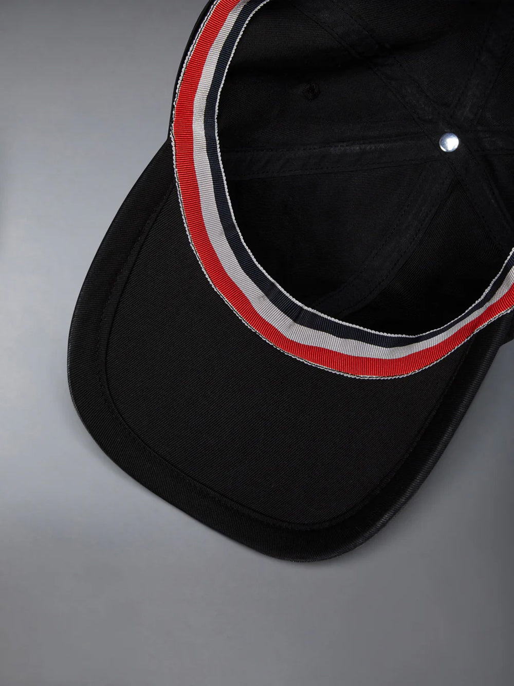 Cotton Twill 6-Panel Baseball Cap Black