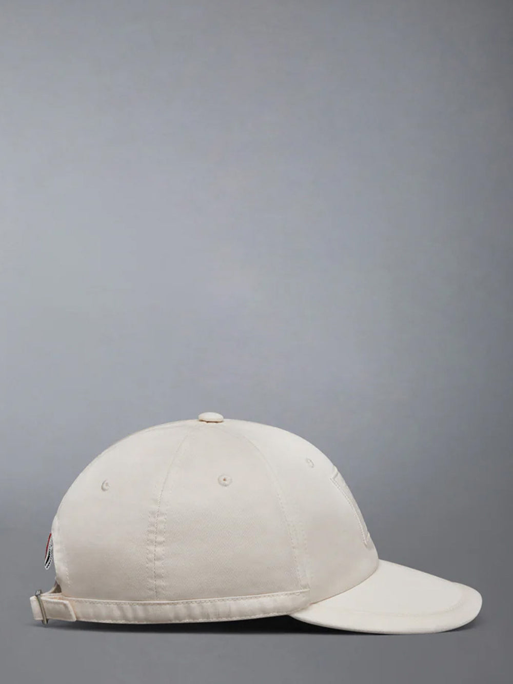 Cotton Twill 6-Panel Baseball Cap Off White