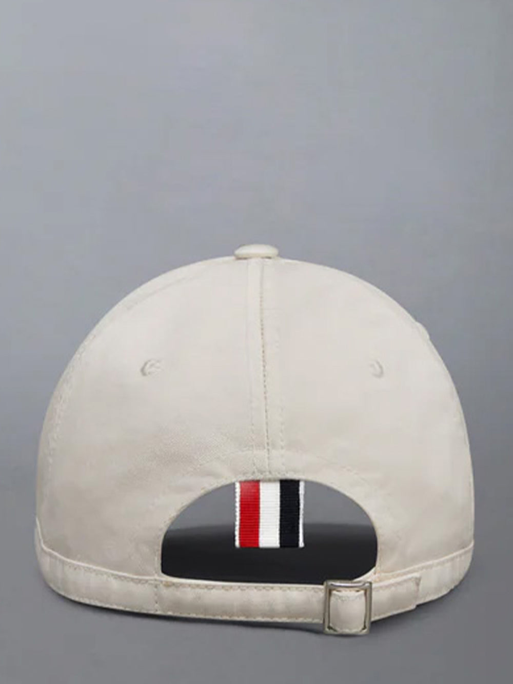 Cotton Twill 6-Panel Baseball Cap Off White
