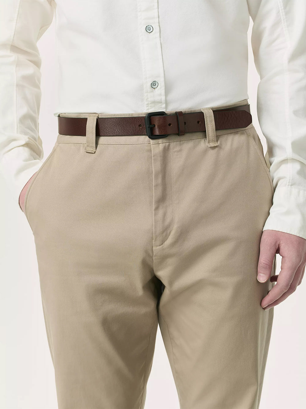 Liam Italian Leather Belt (Toffee)