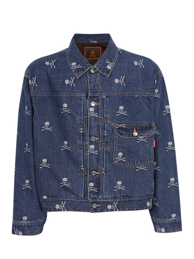 Monogram Denim Jacket Indigo