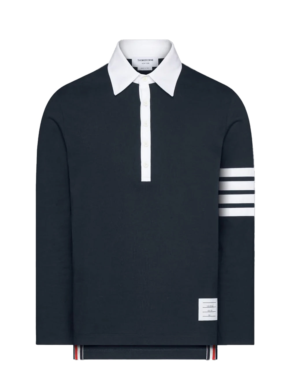 Jersey 4-Bar Rugby Polo Navy