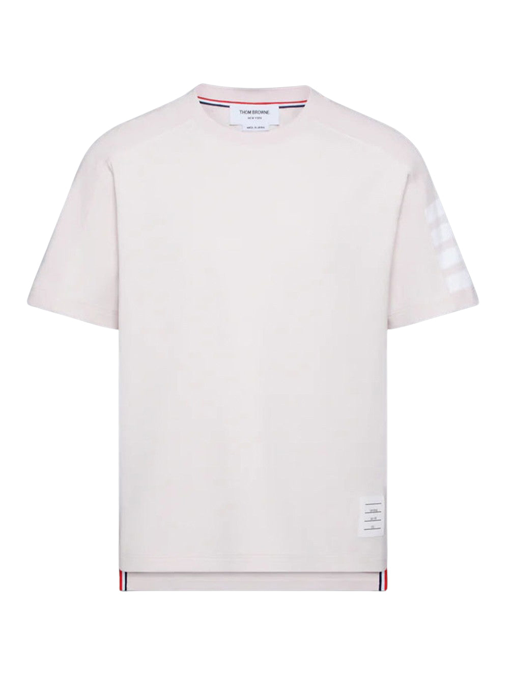 Milano Cotton 4-Bar Tee Light Pink