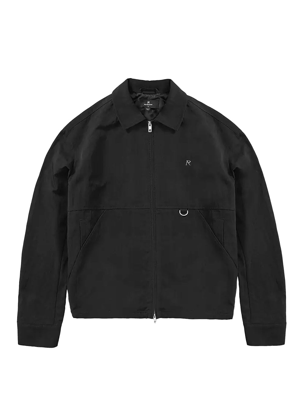 Nylon Shirt Jet Black