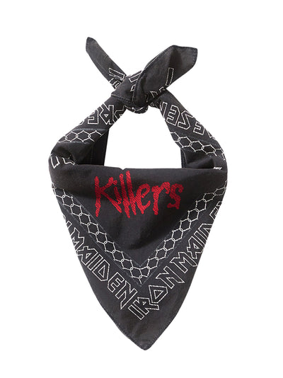 Iron Maiden Killers Bandana (Jet Black)