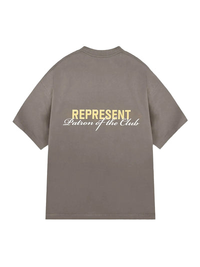 Patron Of The Club T-Shirt Washed Olive