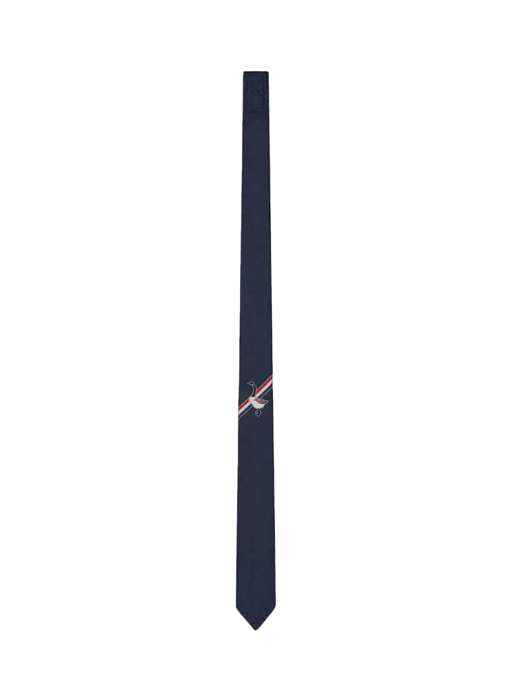 Jacquard Goose Icon Tie Navy