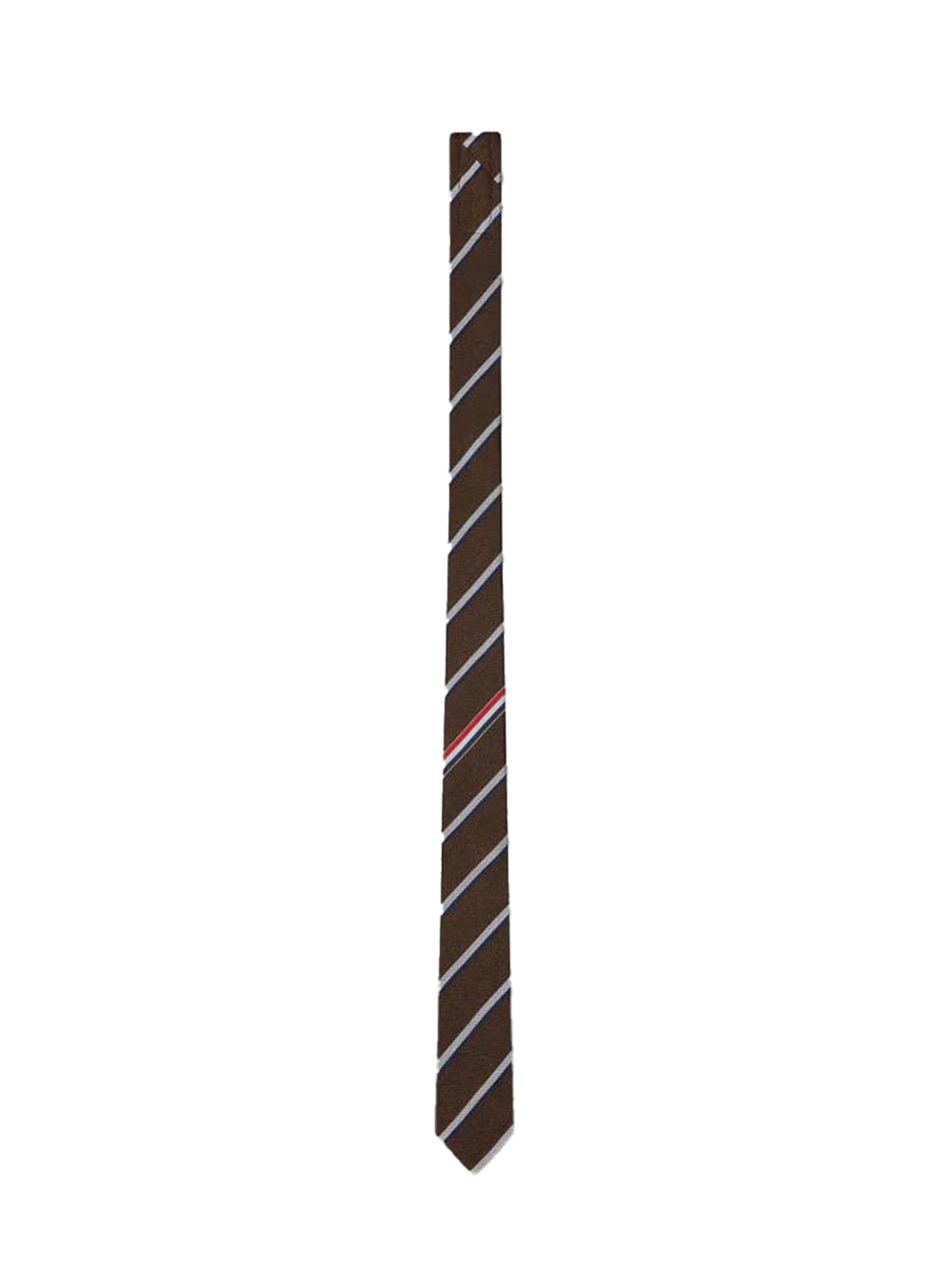Mens Wovens Soft Acc Tie Brown