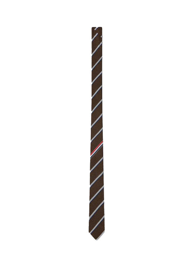 Mens Wovens Soft Acc Tie Brown