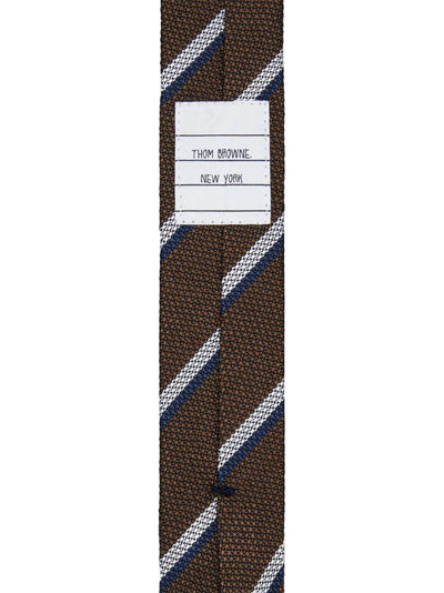 Mens Wovens Soft Acc Tie Brown