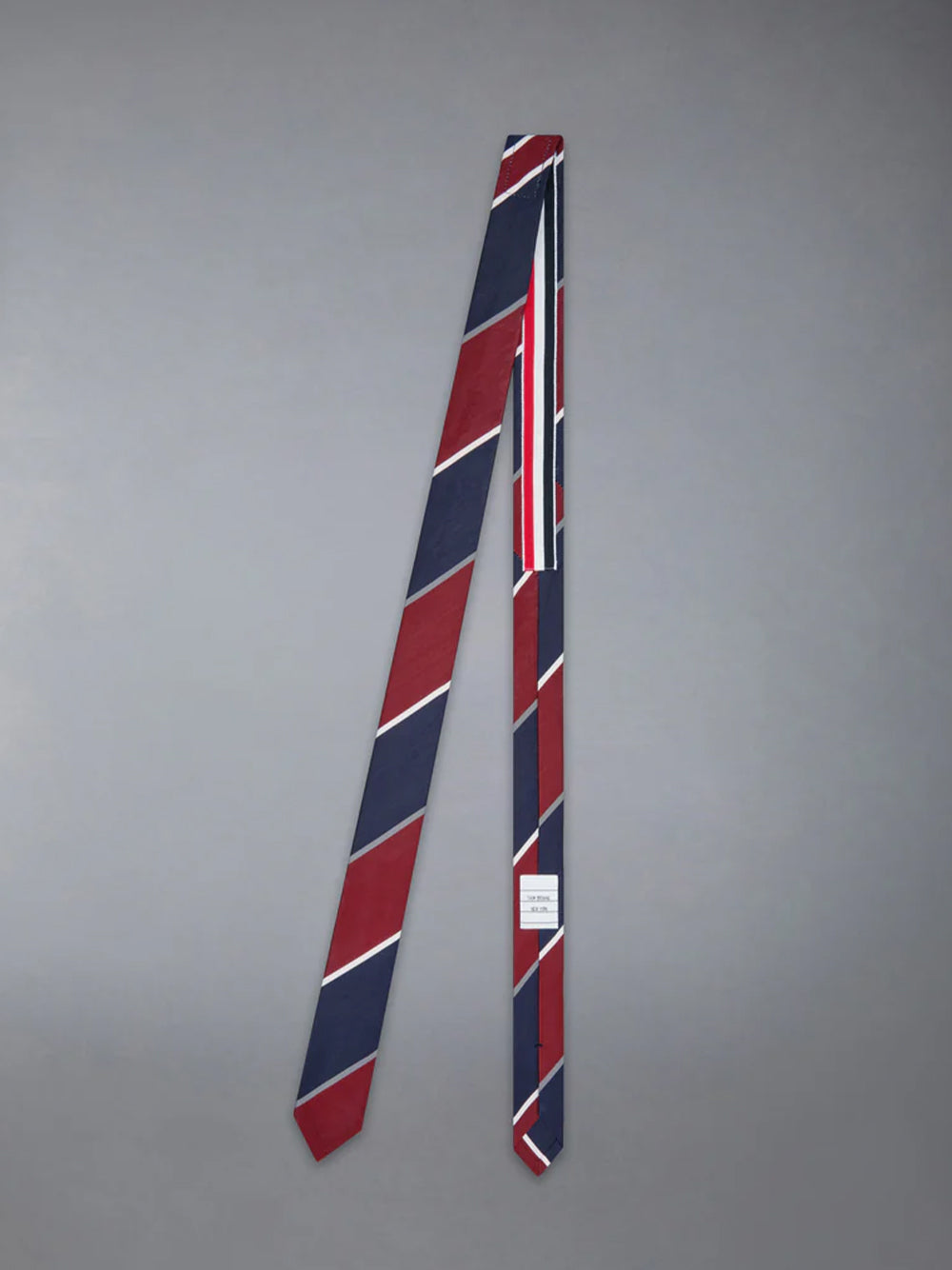 Alternative Stripe Tie Burgundy
