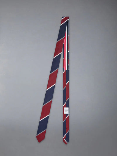 Alternative Stripe Tie Burgundy
