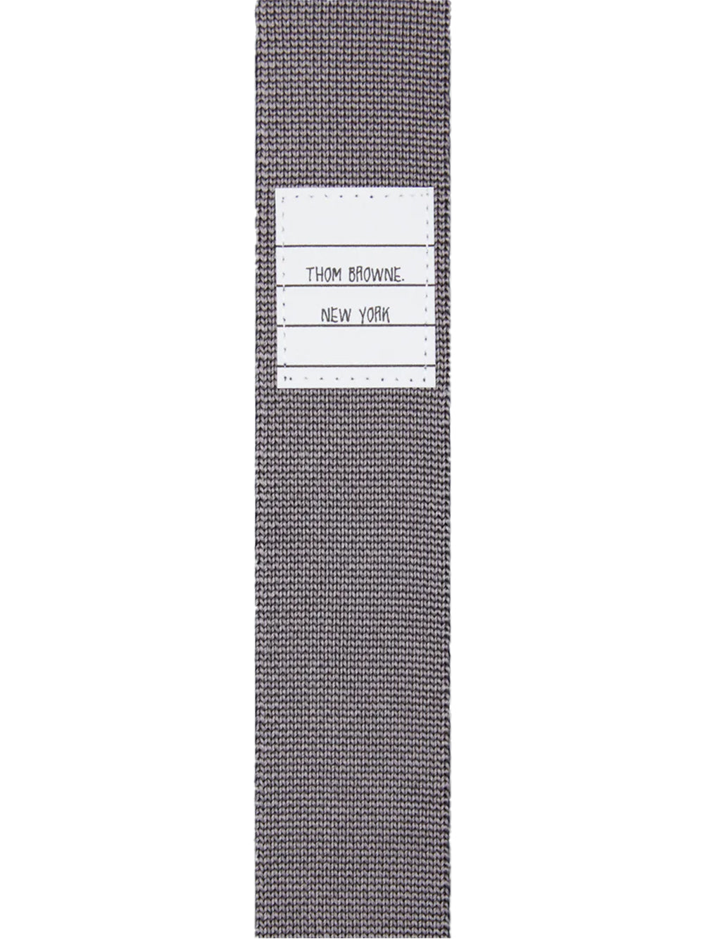 Geese Icon Jacquard 4-Bar Silk Knit Tie (Navy)