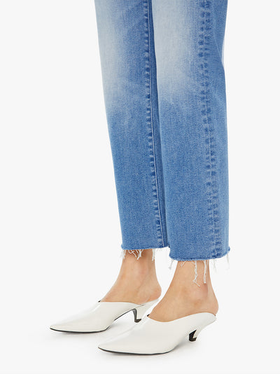 Mid Rise Rambler Zip Ankle Fray (Enjoy The Ride)