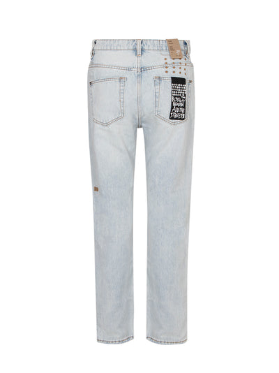 Hazlow Frost Blue Denim