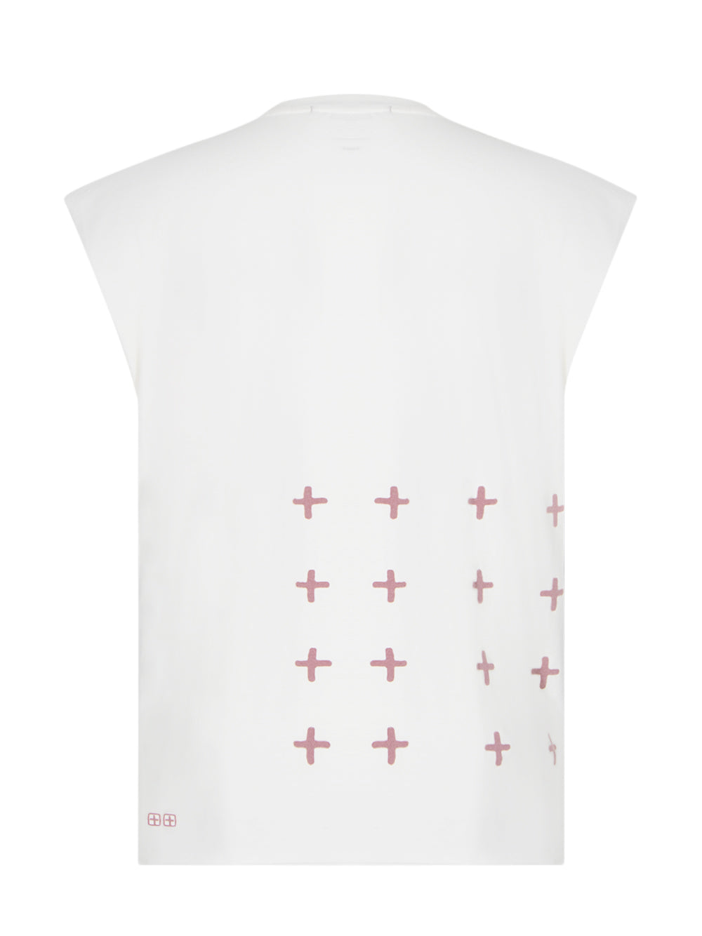 Paradiso Cut Off Tee Vintage W White