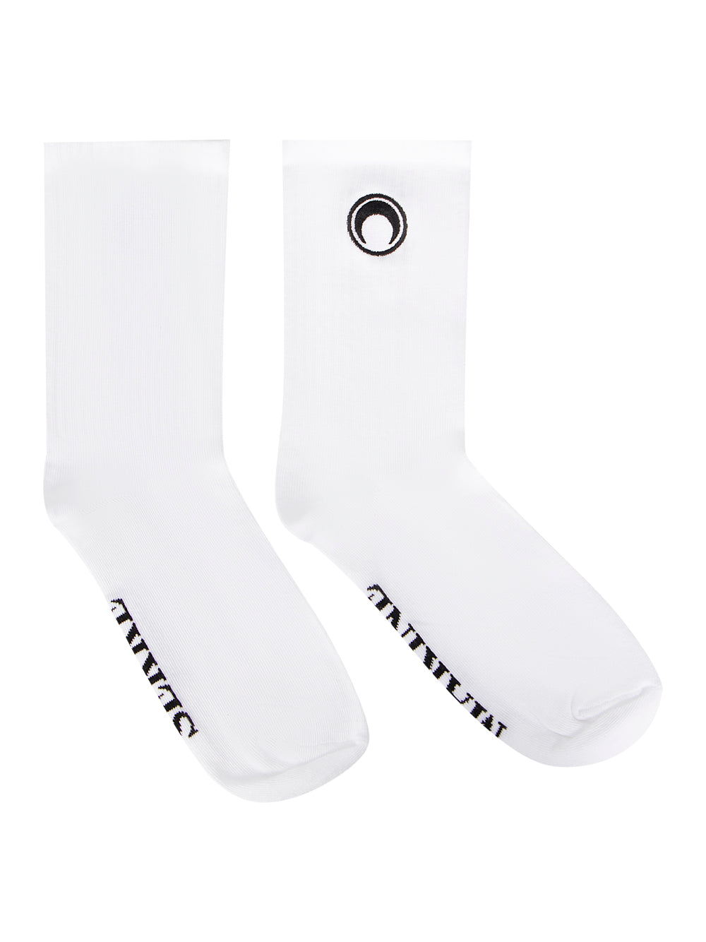 Organic Cotton Rib Ankle Socks White
