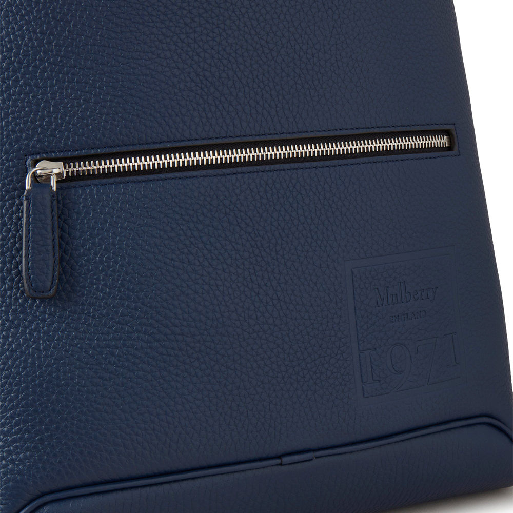 City Backpack (Sapphire Heavy Grain)