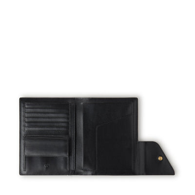 Heritage Travel Wallet (Mole & Cognac Printed Eco Scotchgrain & Flat Calf)