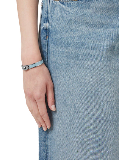 Bayswater Enamel Bracelet (Poplin Blue)