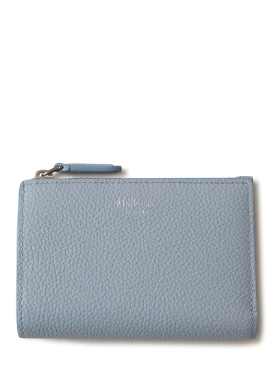 Continental Bifold Zipped Wallet (Poplin Blue)