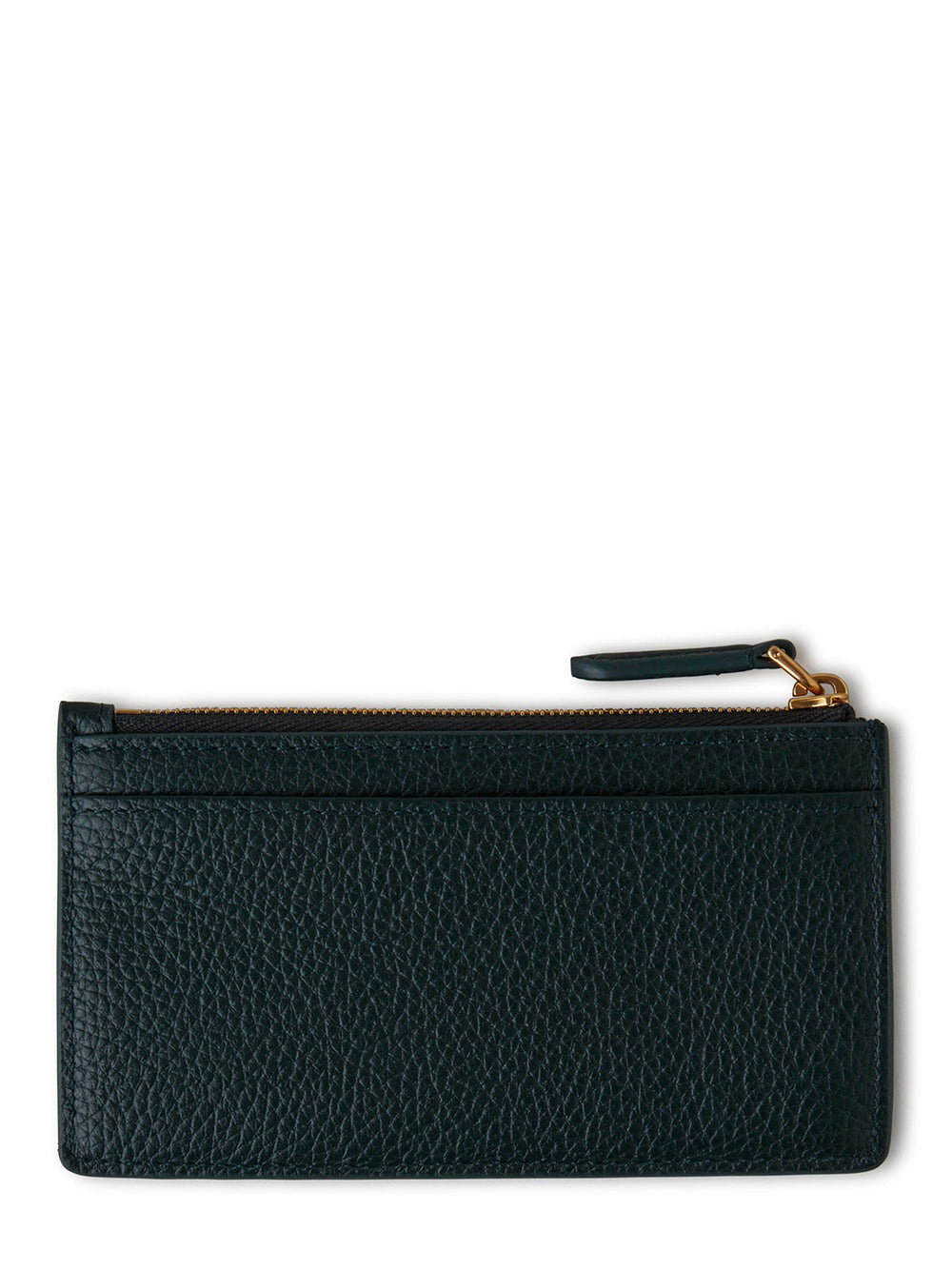 Continental Zipped Long Card Holder (Mulberry Green)