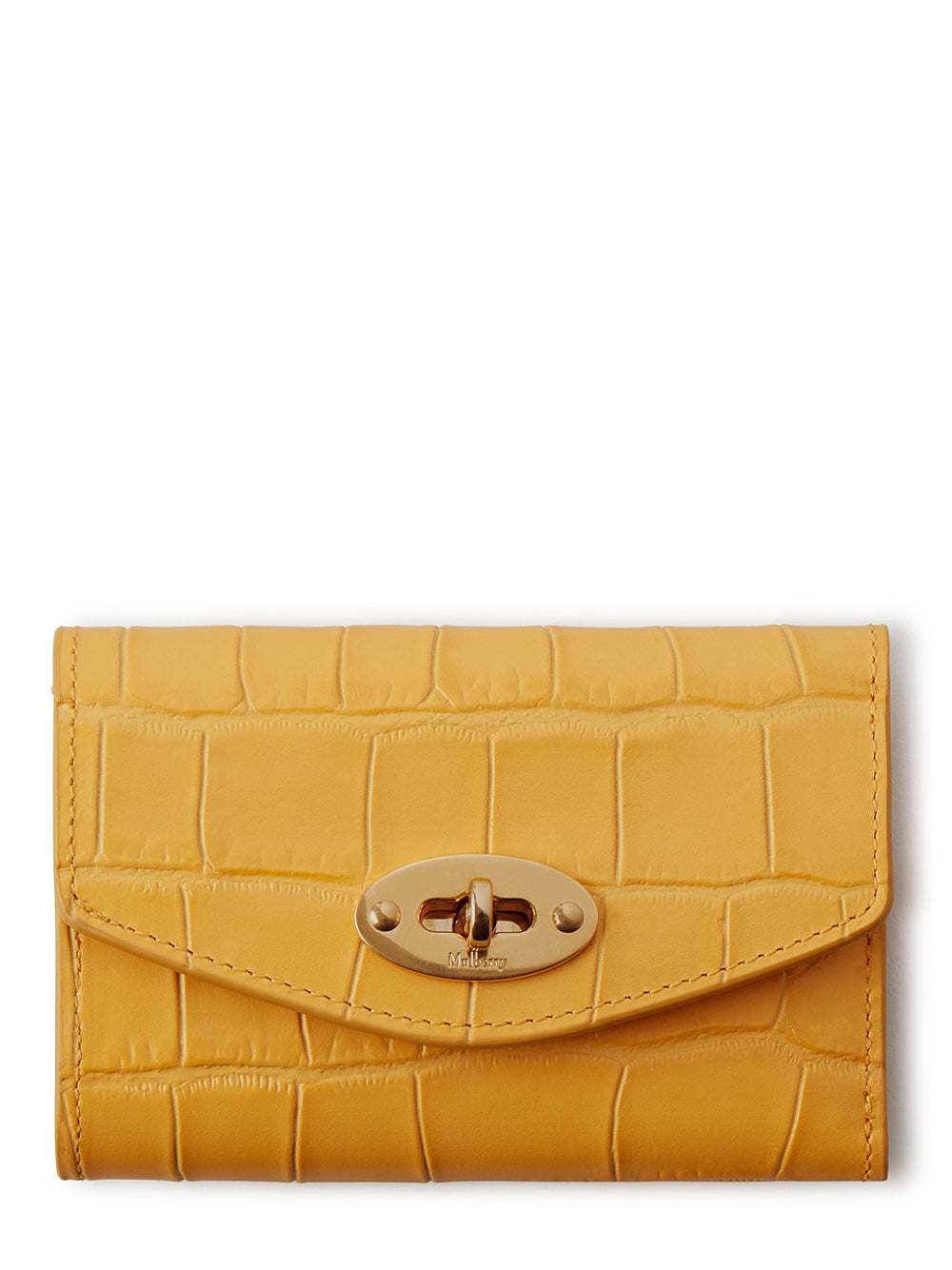Darley Folded Multi-Card Wallet (Yellow Matte)