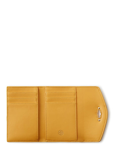 Darley Folded Multi-Card Wallet (Yellow Matte)