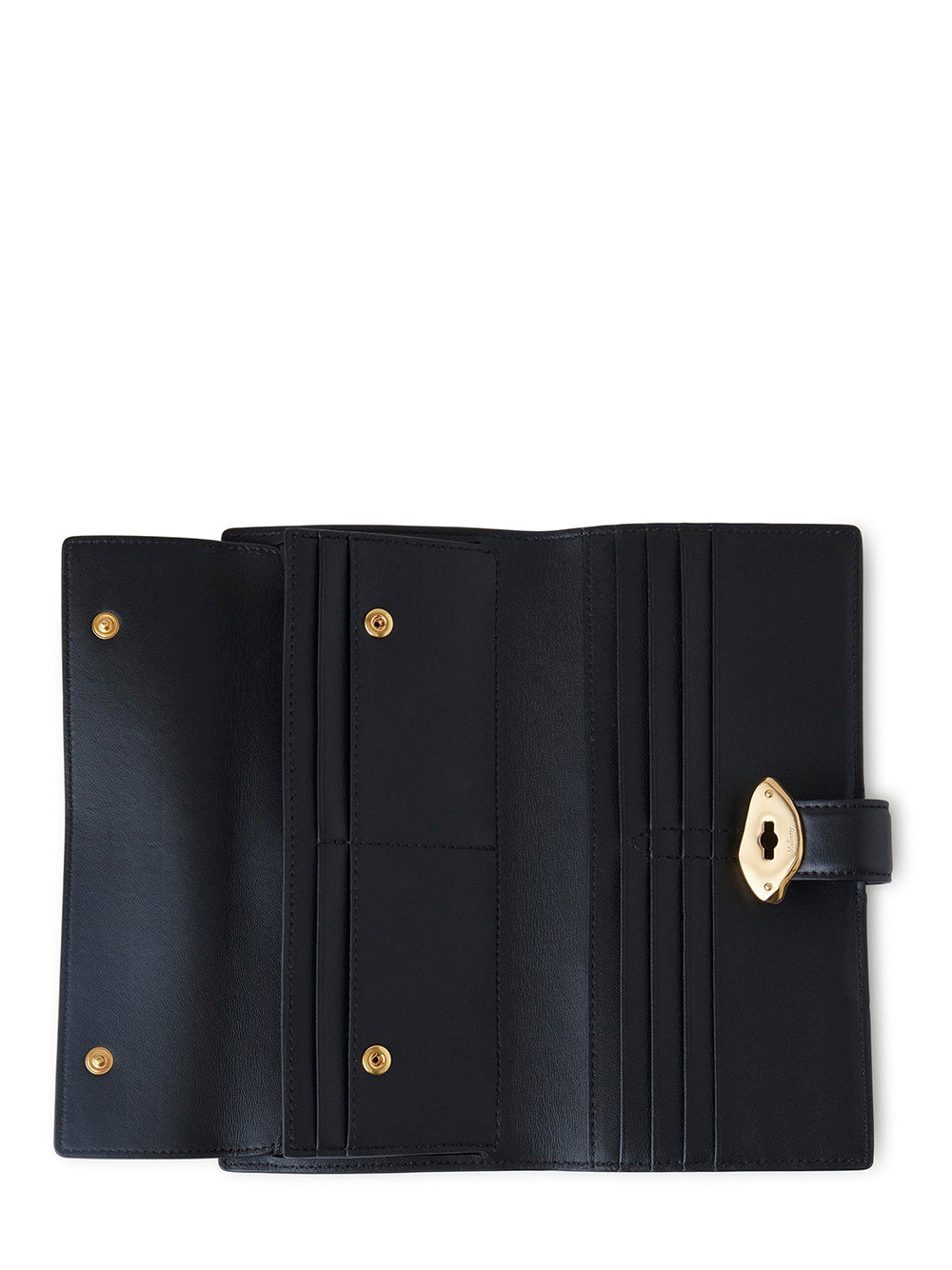 Lana Long Bifold Wallet (Black)