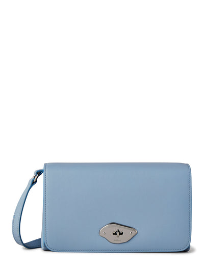 Lana Wallet on Strap (Poplin Blue)