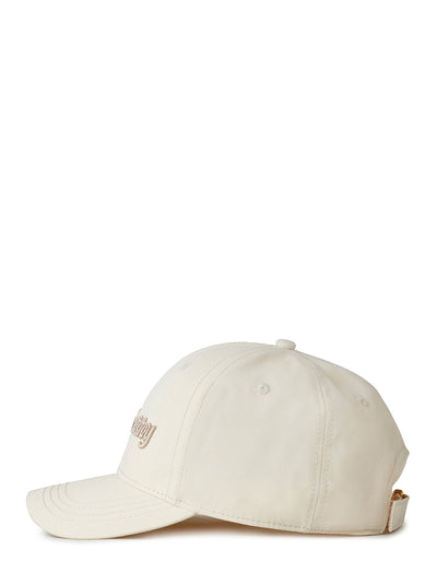 Logo Embroidered Baseball Cap (Eggshell)