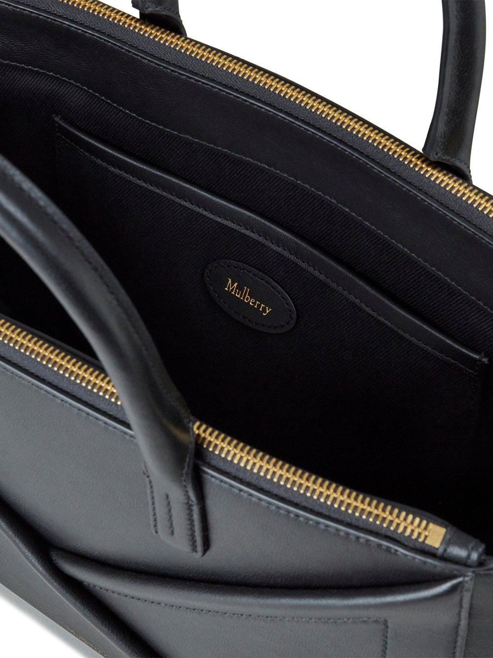 M Zipped Top Handle (Black)